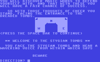 C64 GameBase Stygian_Tombs (Public_Domain)