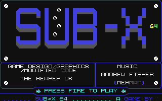 C64 GameBase Sub-X (Created_with_SEUCK) 2020