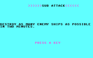 C64 GameBase Sub_Attack Hayes_Publishing 1984