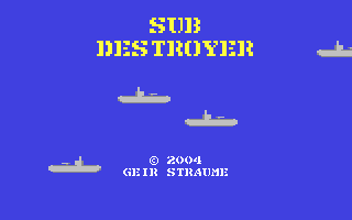 C64 GameBase Sub_Destroyer (Public_Domain) 2004