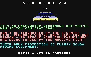 C64 GameBase Sub_Hunt_64 Mastertronic 1984
