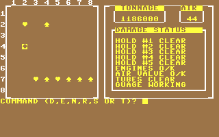 C64 GameBase Submarine Robtek_Ltd. 1986