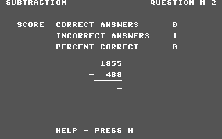C64 GameBase Substraction_Test