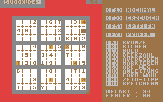 C64 GameBase Sudoku64 (Public_Domain) 2008