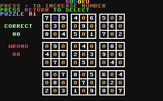 C64 GameBase Sudoku (Public_Domain) 2005