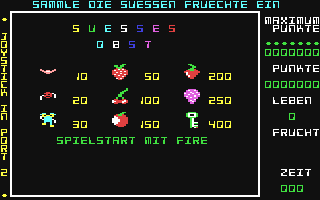C64 GameBase Süßes_Obst Sonnenverlag 1985