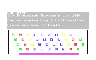 C64 GameBase Supertype Precision_Software_Ltd. 1984