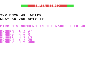 C64 GameBase Super_Bingo Fontana_Paperbacks 1984