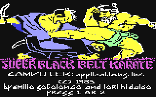 C64 GameBase Super_Black_Belt_Karate Computer_Applications,_Inc. 1983