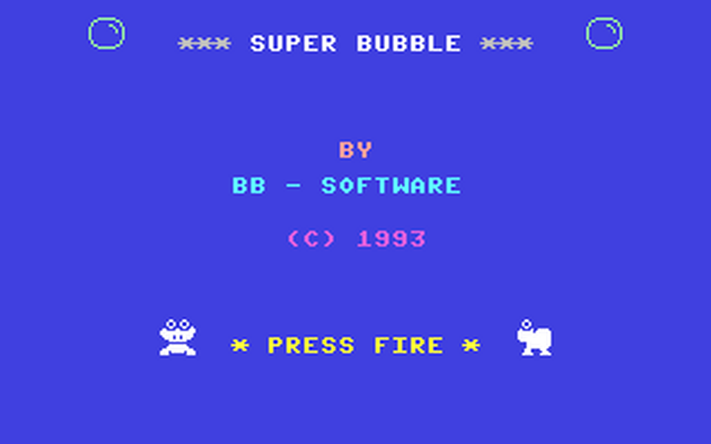 C64 GameBase Super_Bubble BB_Software 1993