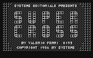 C64 GameBase Super_Cross Systems_Editoriale_s.r.l. 1986