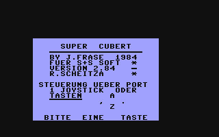 C64 GameBase Super_Cubert S+S_Soft_Vertriebs_GmbH 1984