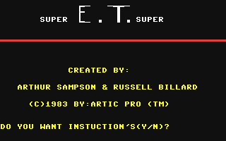 C64 GameBase Super_ET Artic_Pro 1983