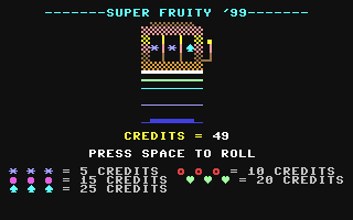 C64 GameBase Super_Fruity_'99 (Public_Domain) 1999