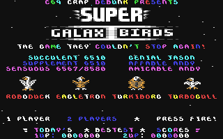 C64 GameBase Super_Galax-I-Birds (Public_Domain) 2019