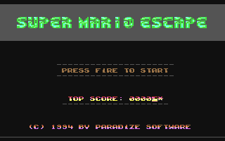 C64 GameBase Super_Mario_Escape Paradize_Software 1994
