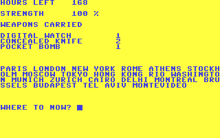 C64 GameBase Super_Spy Richard_Shepherd_Software_Ltd. 1984