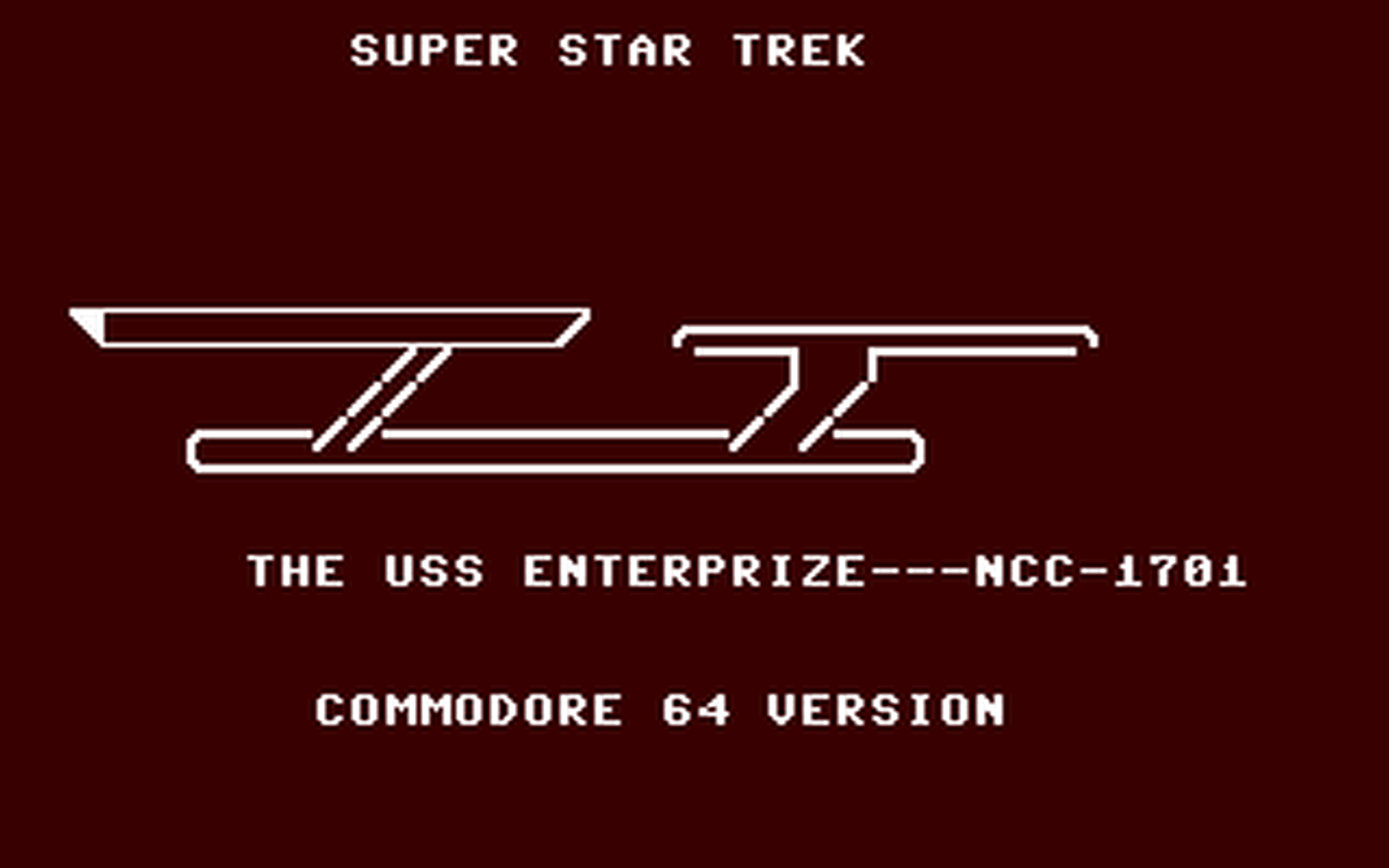 C64 GameBase Super_Star_Trek