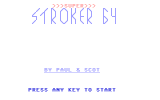 C64 GameBase Super_Stroker_64 (Public_Domain)