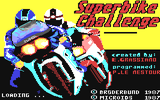 C64 GameBase Superbike_Challenge Broderbund 1987