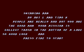 C64 GameBase Swimming_Man (Created_with_SEUCK)