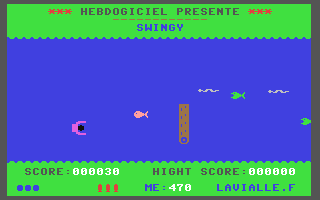 C64 GameBase Swingy Hebdogiciel 1986