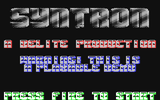 C64 GameBase Syntron_[Preview] (Preview)