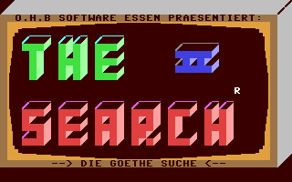 C64 GameBase Search_II,_The_-_Die_Goethe_Suche OHB_Software 1985