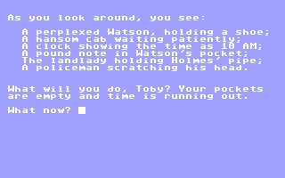C64 GameBase Search_for_Sherlock_Holmes,_The Loadstar/Softdisk_Publishing,_Inc. 1986