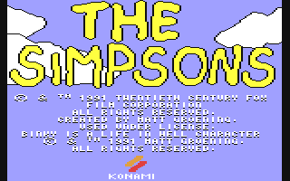 C64 GameBase Simpsons_Arcade_Game,_The Konami 1991