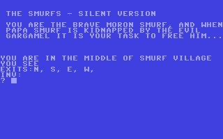C64 GameBase Smurfs,_The_-_Silent_Version (Public_Domain) 1987