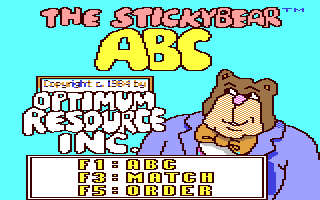 C64 GameBase Stickybear_ABC,_The Weekly_Reader/Optimum_Resource,_Inc. 1984