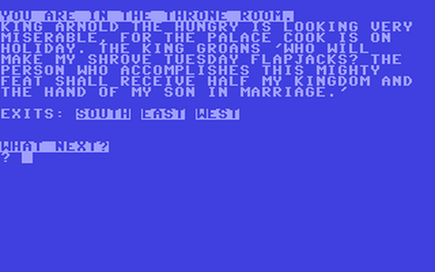 C64 GameBase Strange_Case_of_the_King's_Flapjacks,_The Micro_Press 1984