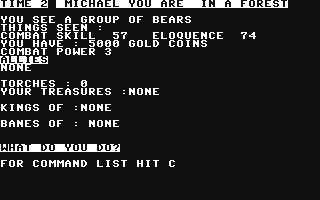 C64 GameBase Sword_of_Zedek,_The Krell_Software_Corp. 1983