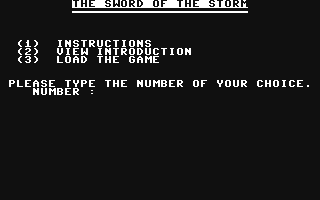 C64 GameBase Sword_of_the_Storm,_The Adventure_Probe_Software