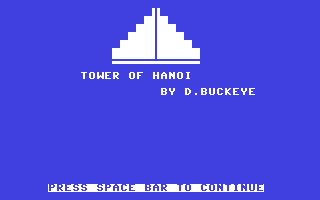 C64 GameBase Tower_(of_Hanoi) Commodore_Educational_Software 1983