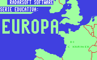 C64 GameBase Topografie_Europa RadarSoft