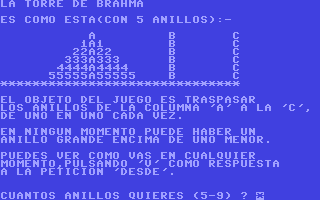 C64 GameBase torres_de_Brahma,_Las Ediciones_y_Suscripciones_S.A./Commodore_Magazine 1984