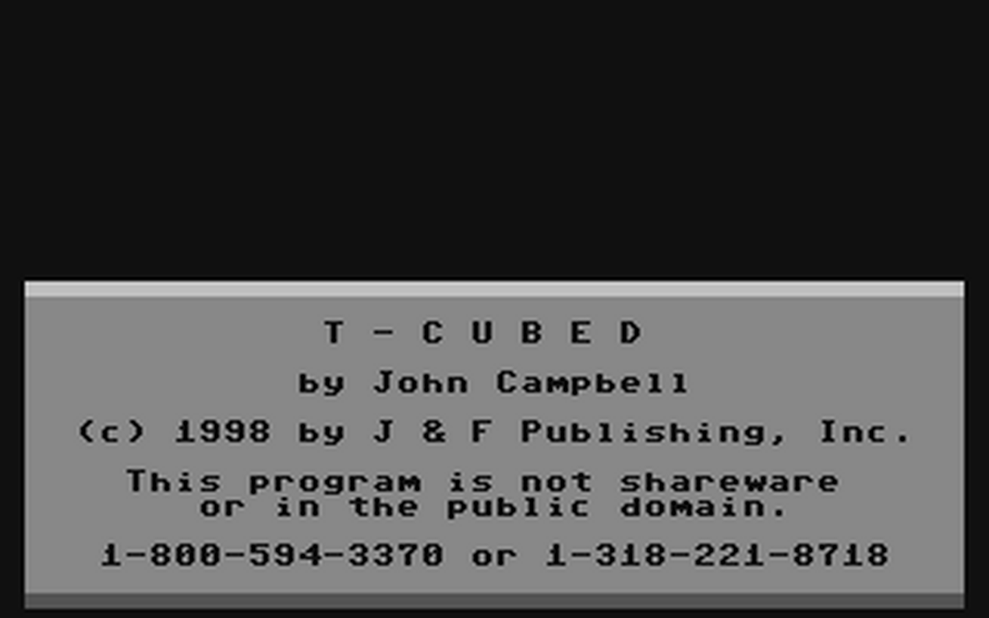 C64 GameBase T-Cubed Loadstar/J_&_F_Publishing,_Inc. 1998