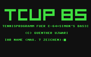 C64 GameBase TCup_85 Vogel-Verlag_KG/HC_-_Mein_Home-Computer 1986