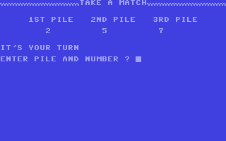 C64 GameBase Take_a_Match Elcomp_Publishing,_Inc./Ing._W._Hofacker_GmbH 1984
