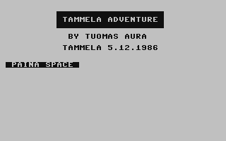 C64 GameBase Tammela_Adventure 1986