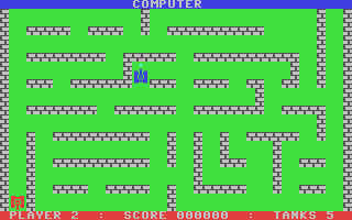 C64 GameBase Tank_Battle MikroBitti 1990