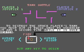C64 GameBase Tank_Battle Supernova*Software 1986
