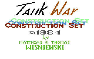 C64 GameBase Tank_War_Construction_Set 1984