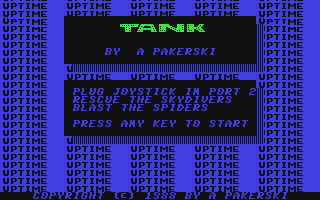 C64 GameBase Tank UpTime_Magazine/Softdisk_Publishing,_Inc. 1988