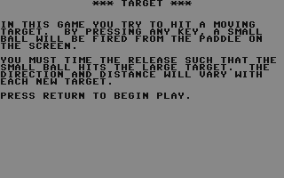 C64 GameBase Target Datamost,_Inc. 1984