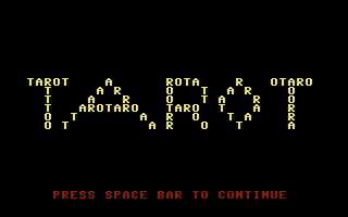 C64 GameBase Tarot PCW_(Personal_Computer_World)/Century_Communications_Ltd. 1984