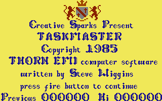 C64 GameBase Taskmaster Creative_Sparks_[Thorn_Emi_Computer_Software] 1985