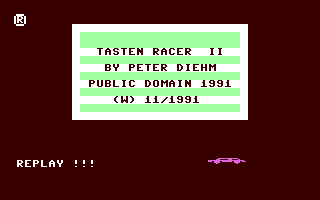 C64 GameBase Tasten_Racer_II PDPD_Software 1991